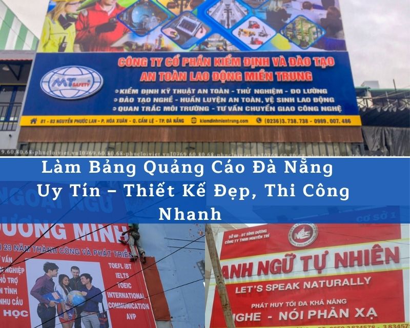 Làm Bảng Quảng Cáo Đà Nẵng Uy Tín – Thiết Kế & Thi Công Trọn Gói