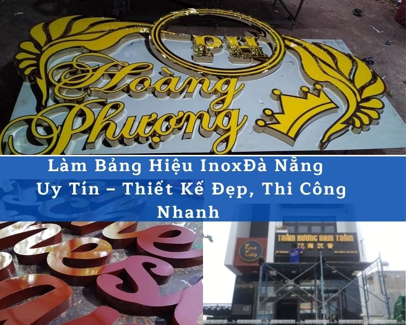 Làm Bảng Hiệu Inox Đà Nẵng | Thi Công Uy Tín – Logo ADV