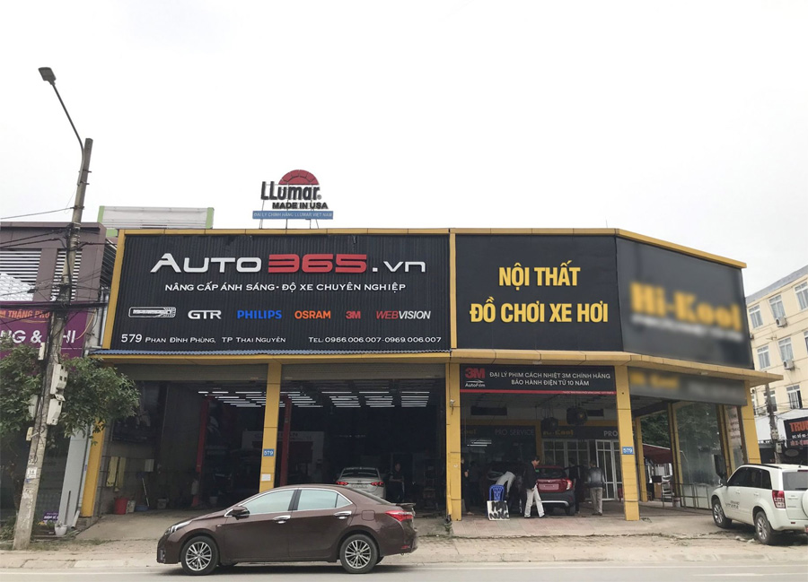 Làm Bảng Hiệu Gara Ô Tô Đà Nẵng Đẹp, Chuyên Nghiệp, Cao Cấp