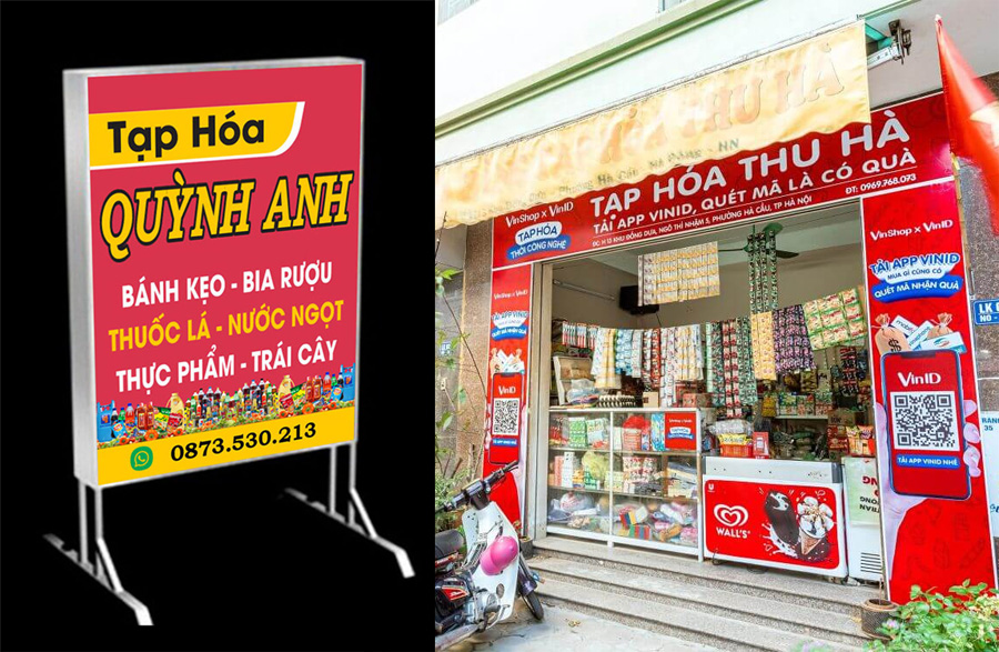 Làm Bảng Hiệu Cửa Hàng Tạp Hoá Đà Nẵng Đẹp, Dễ Nhìn & Thu Hút Khách