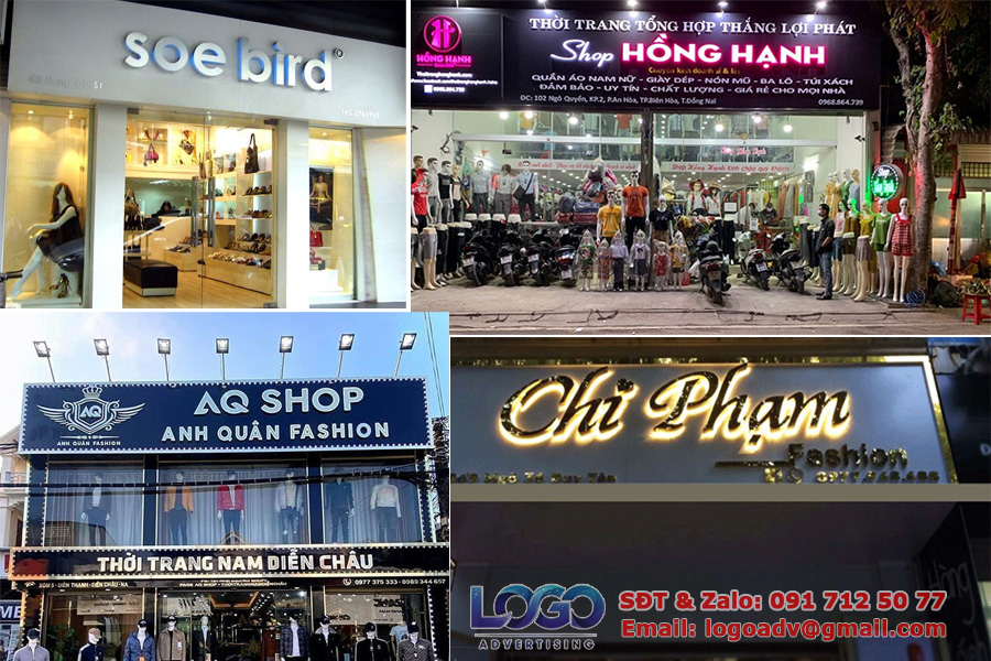 Làm Bảng Hiệu Shop Thời Trang Đà Nẵng Đẹp – Thu Hút Khách & Tăng Nhận Diện Thương Hiệu