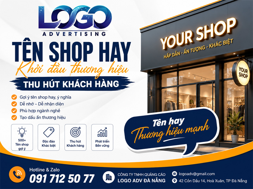 Tên Shop Hay – 100+ Gợi Ý Tên Cửa Hàng Hay, Ý Nghĩa Và Thu Hút Khách Hàng