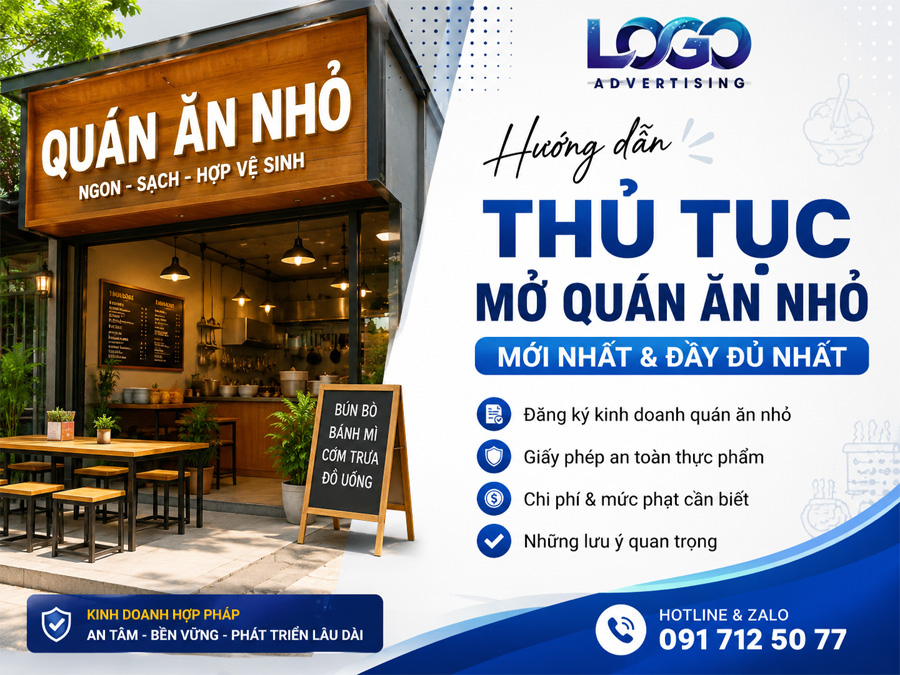 Thủ Tục Mở Quán Ăn Nhỏ Mới Nhất: Cần Những Giấy Tờ Gì?