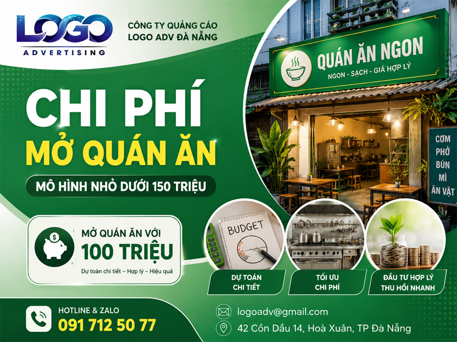 Chi Phí Mở Quán Ăn Bao Nhiêu? Dự Toán Thực Tế Cho Mô Hình Dưới 100 Triệu