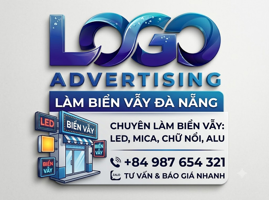 Làm Biển Vẫy Đà Nẵng Đẹp – Thi Công Nhanh, Giá Tốt