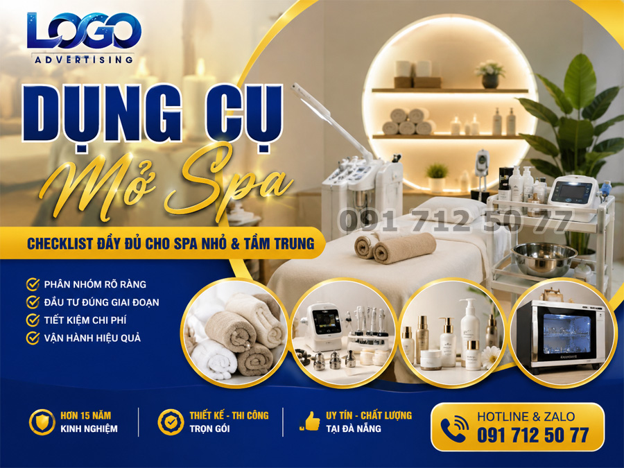 Dụng Cụ Mở Spa: Checklist Đầy Đủ Những Vật Dụng Cần Thiết Khi Mở Spa Cho Người Mới