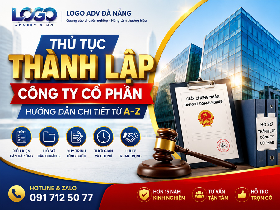 Thủ Tục Thành Lập Công Ty Cổ Phần Mới Nhất