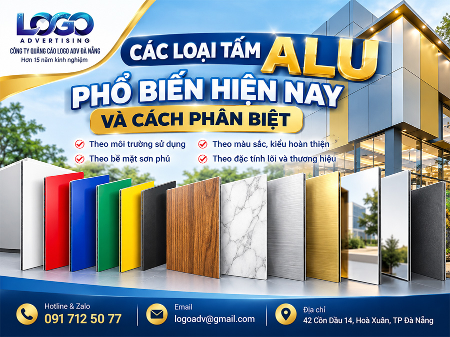 Các Loại Tấm Alu Phổ Biến Hiện Nay Và Cách Phân Biệt