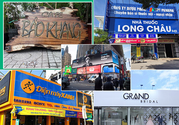 <p style="text-align: center;"><strong>L&agrave;m Bảng hiệu quảng c&aacute;o</strong></p>