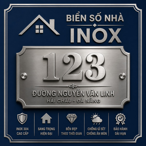 <p dir="ltr" style="text-align: center;" role="presentation"><strong id="docs-internal-guid-d1a73608-7fff-b7e7-88da-8fb367a15ead">Biển số nh&agrave; Inox</strong></p>