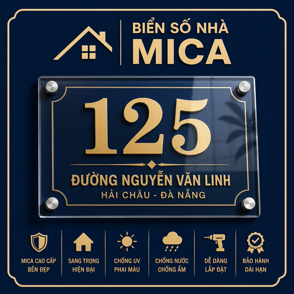 <p style="text-align: center;"><strong id="docs-internal-guid-d65629fd-7fff-6d62-02ed-0f68089e9b43">Biển số nh&agrave; Mica</strong></p>