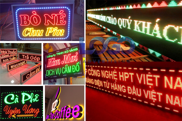 <p style="text-align: center;"><strong>Chữ LED</strong></p>