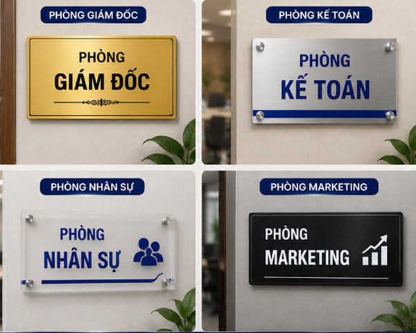 <p style="text-align: center;"><strong>Bảng T&ecirc;n Ph&ograve;ng</strong></p>