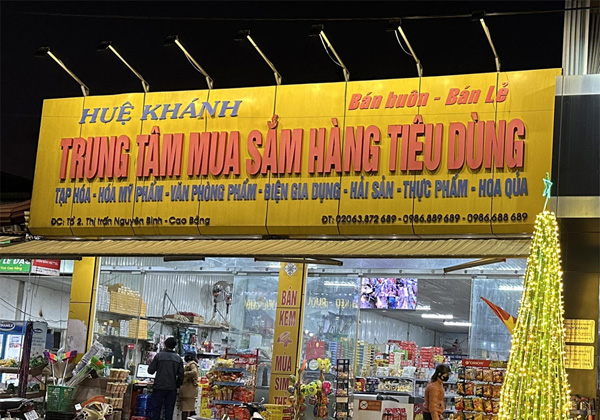 Bảng Hiệu Cửa Hàng Tạp Hoá