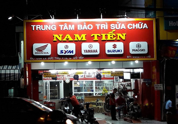 Bảng Hiệu Sửa Xe Máy