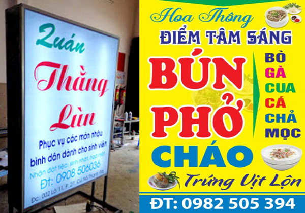 Biển Hiệu Quán Ăn
