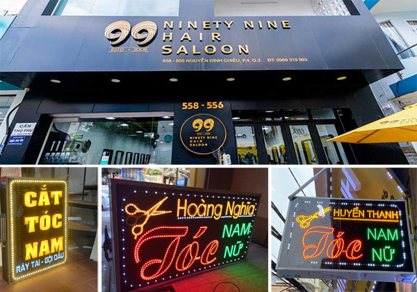 Bảng Hiệu Salon Tóc