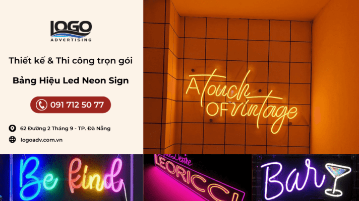 Làm Bảng Hiệu Led Neon Sign Đà Nẵng - Logoadv