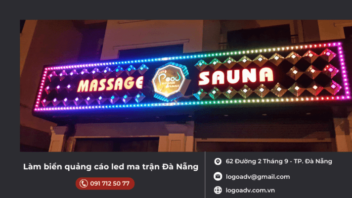 Làm Biển Quảng Cáo Led Ma Trận Đà Nẵng - Logoadv