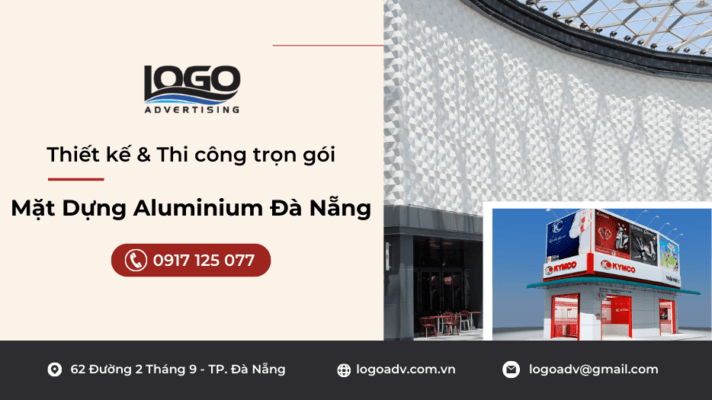 Thi Công Mặt Dựng Aluminium Đà Nẵng - Logo Adv